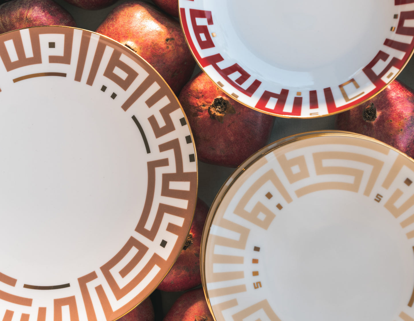 Joud Dinner and Soup Set - Gold