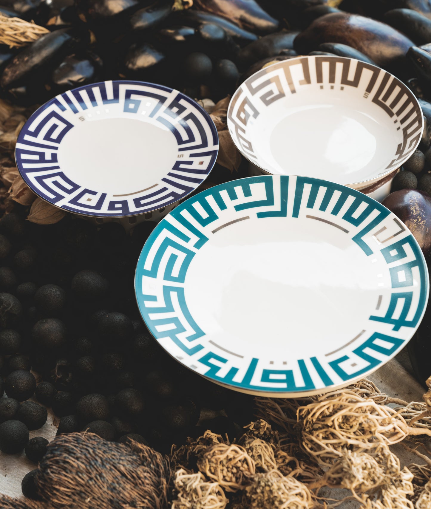 Joud Dinner and Soup Set - Silver